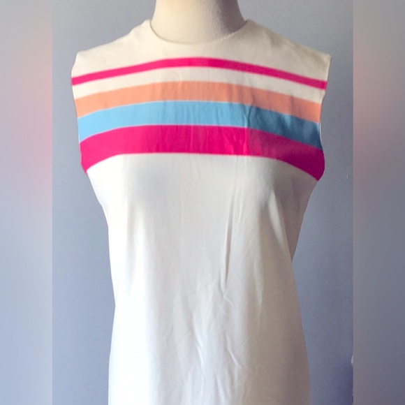 Vintage | Mid-Century Mod Shift Dress (Size L) - Picture 2 of 8